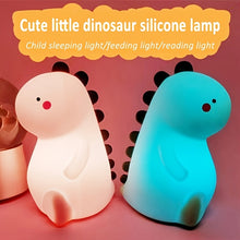 Load image into Gallery viewer, Touch Controlled Cute Dinosaur LED Night Light [The Lights Change When You Touch Them!]