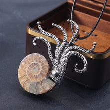 Load image into Gallery viewer, 1 piece Ammonite Necklace [I Love wearing this as a Necklace]