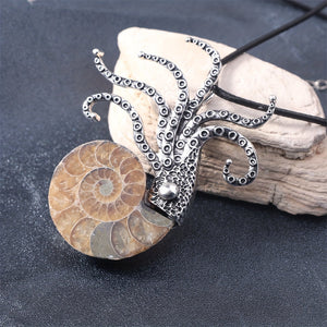 1 piece Ammonite Necklace [I Love wearing this as a Necklace]