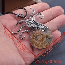 Load image into Gallery viewer, 1 piece Ammonite Necklace [I Love wearing this as a Necklace]