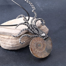 Load image into Gallery viewer, 1 piece Ammonite Necklace [I Love wearing this as a Necklace]