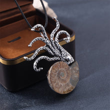 Load image into Gallery viewer, 1 piece Ammonite Necklace [I Love wearing this as a Necklace]