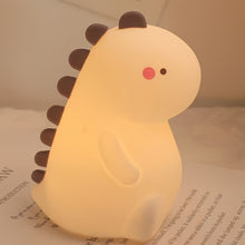 Load image into Gallery viewer, Touch Controlled Cute Dinosaur LED Night Light [The Lights Change When You Touch Them!]