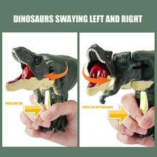 Load image into Gallery viewer, Fidget Trigger Dinosaur Toy with Sound or Without [Tail, Neck, and Mouth Movement!]