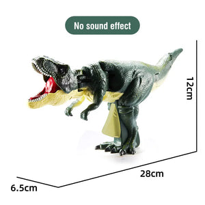 Fidget Trigger Dinosaur Toy with Sound or Without [Tail, Neck, and Mouth Movement!]