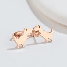 Load image into Gallery viewer, Google 404 Error No Internet Connection 8-Bit Dinosaur Game Earrings [Really styling earrings!]