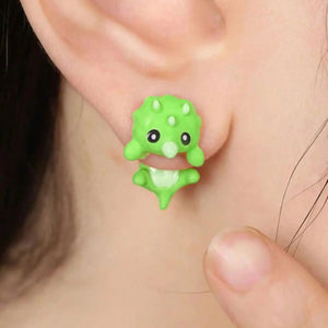 Cool Dinosaur Earrings! [Hip with the times!]