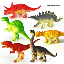 Load image into Gallery viewer, 6 Piece Plastic Toy Dinosaur Sets [Collect Them All!]