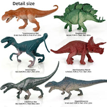 Load image into Gallery viewer, 6 Piece Plastic Toy Dinosaur Sets [Collect Them All!]