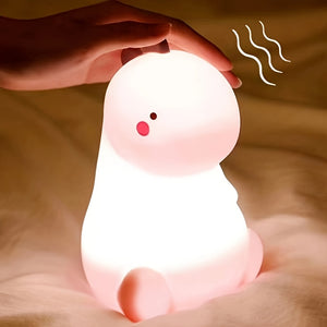 Touch Controlled Cute Dinosaur LED Night Light [The Lights Change When You Touch Them!]