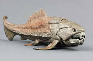 Toy Dunkleosteus Dinosaur Model [The armored fish!] - Tiny T-Rex Hands