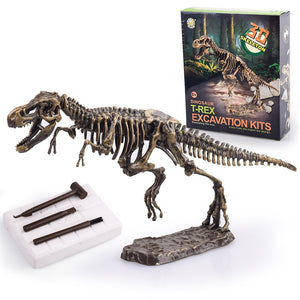 Dinosaur Fossil Excavation Kit [Dig For Your Dinosaur!] - Tiny T-Rex Hands