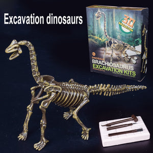 Dinosaur Fossil Excavation Kit [Dig For Your Dinosaur!] - Tiny T-Rex Hands
