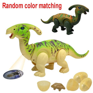 Lights and Sound Egg-Laying Dinosaur Robot [Lays Eggs!] - Tiny T-Rex Hands