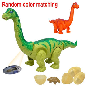 Lights and Sound Egg-Laying Dinosaur Robot [Lays Eggs!] - Tiny T-Rex Hands