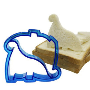 Dinosaur Shape Sandwich Moulds [Great for making my child's lunch fun!] - Tiny T-Rex Hands