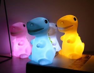 LED Dinosaur Soft Night Light [Perfect for any babies room!] - Tiny T-Rex Hands