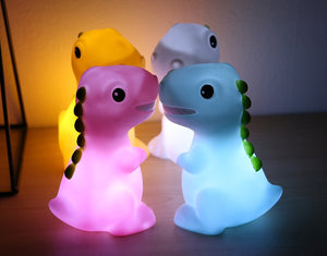 LED Dinosaur Soft Night Light [Perfect for any babies room!] - Tiny T-Rex Hands