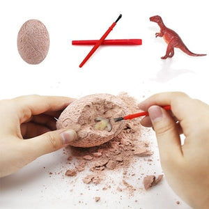 Excavation Archaeology Set Small Dinosaur Dig Eggs [ Lets see which one I can get! ] - Tiny T-Rex Hands