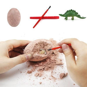 Excavation Archaeology Set Small Dinosaur Dig Eggs [ Lets see which one I can get! ] - Tiny T-Rex Hands