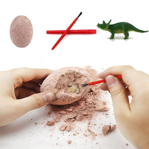 Excavation Archaeology Set Small Dinosaur Dig Eggs [ Lets see which one I can get! ] - Tiny T-Rex Hands