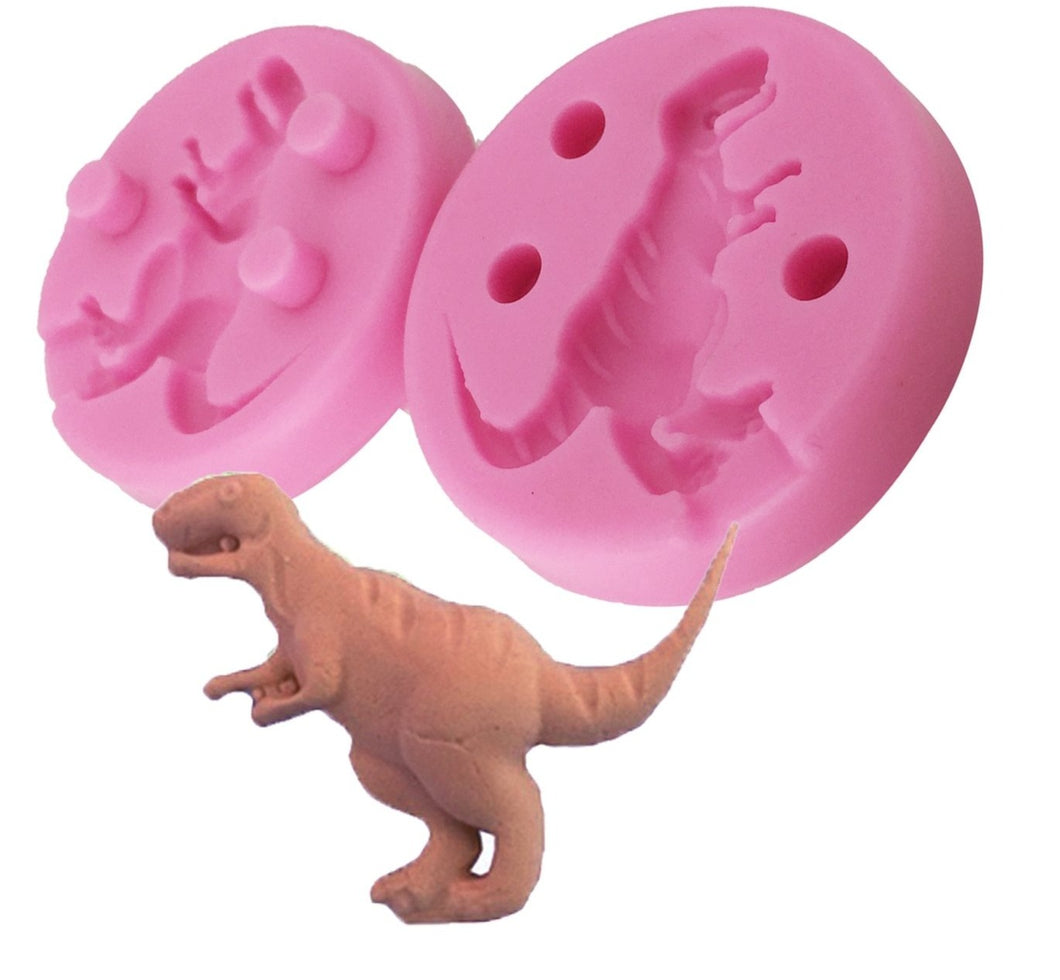 2Pcs/set Shape Silicone Mold Chocolate, Soap, Cake Decorating Tools [Create some cool Dinosaur Molds!] - Tiny T-Rex Hands