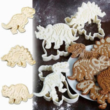 Load image into Gallery viewer, 6-piece Set 3D Dinosaur Biscuit Mold Cutter [Aint no cookies without a Dinosaur Mold!] - Tiny T-Rex Hands