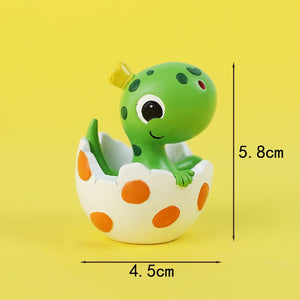 Cute Eggshell Baby Dinosaur Decoration [Great for topping a cake!] - Tiny T-Rex Hands