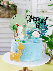 Dinosaur Cupcake and Cake Picks [Decorate Any Cake Easily] - Tiny T-Rex Hands