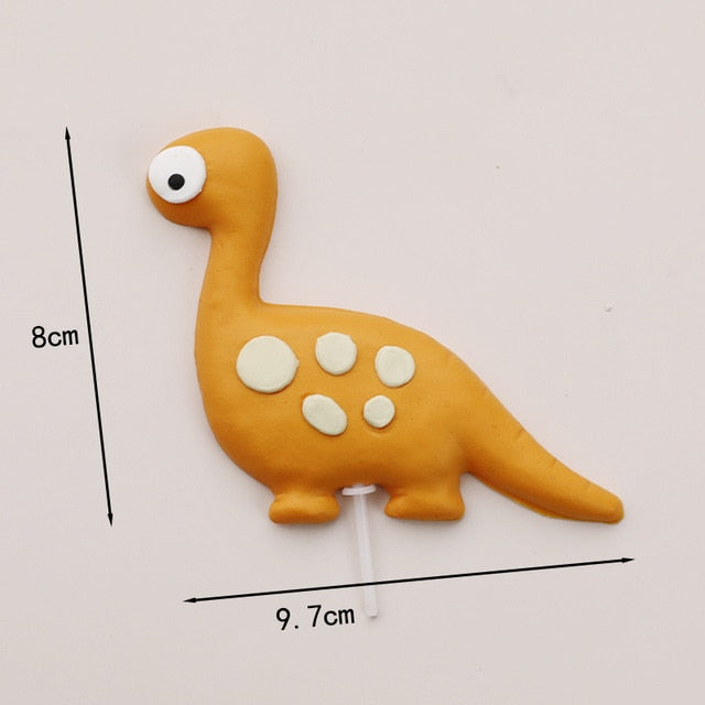 Dinosaur Cupcake and Cake Picks [Decorate Any Cake Easily] - Tiny T-Rex Hands