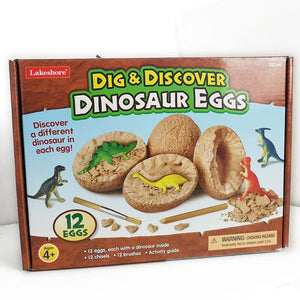 Dinosaur Eggs Toys Digging Fossils Excavation [Collect them all!] - Tiny T-Rex Hands