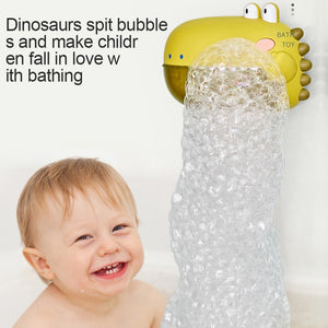 Kids Bath Toy [Bubbles galore!] - Tiny T-Rex Hands