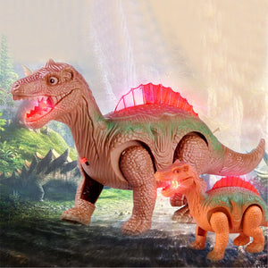 Light Up Walking Robot Spinosaur Dinosaur [Impress the children with a light show!] - Tiny T-Rex Hands