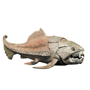 Toy Dunkleosteus Dinosaur Model [The armored fish!] - Tiny T-Rex Hands