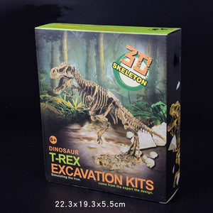 Dinosaur Fossil Excavation Kit [Dig For Your Dinosaur!] - Tiny T-Rex Hands