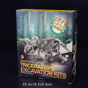 Dinosaur Fossil Excavation Kit [Dig For Your Dinosaur!] - Tiny T-Rex Hands