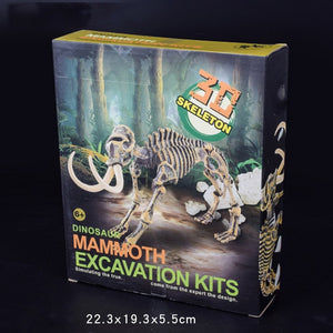 Dinosaur Fossil Excavation Kit [Dig For Your Dinosaur!] - Tiny T-Rex Hands